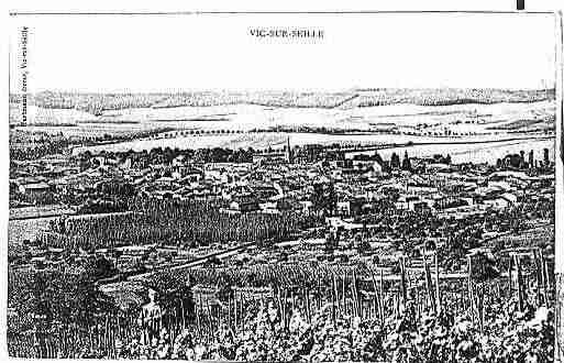 Ville de VICSURSEILLE Carte postale ancienne