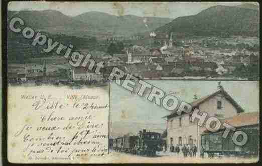 Ville de VILLE Carte postale ancienne