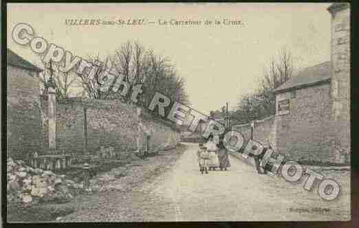 Ville de VILLERSSOUSSAINTLEU Carte postale ancienne