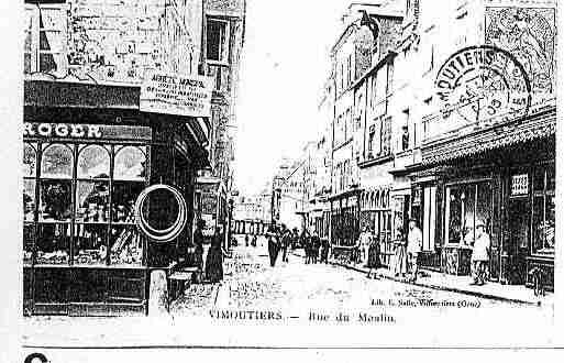 Ville de VIMOUTIERS Carte postale ancienne