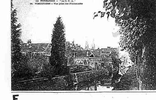 Ville de VIMOUTIERS Carte postale ancienne