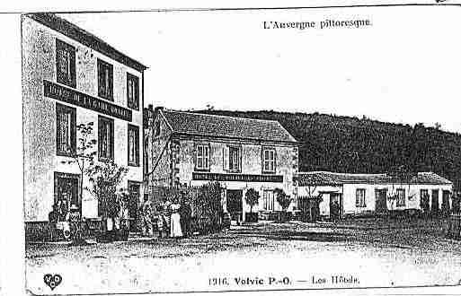 Ville de VOLVIC Carte postale ancienne