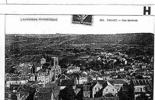 Ville de VOLVIC Carte postale ancienne