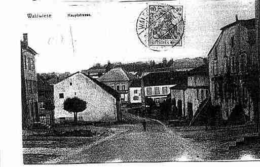 Ville de WALDWISSE Carte postale ancienne