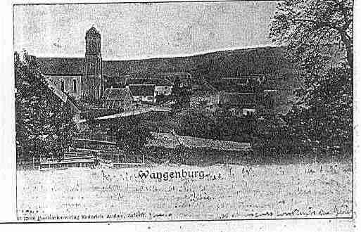 Ville de WANGENBOURGENGENTHAL Carte postale ancienne