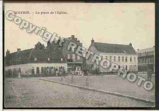 Ville de WAVRIN Carte postale ancienne