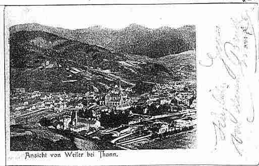 Ville de WILLER Carte postale ancienne