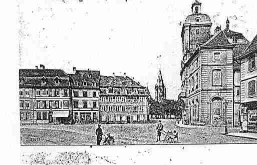 Ville de WISSEMBOURG Carte postale ancienne