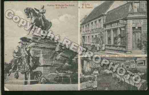 Ville de WOERTH Carte postale ancienne