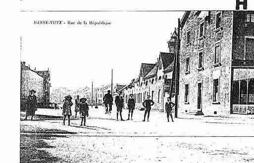 Ville de YUTZ Carte postale ancienne