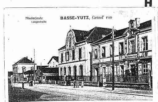 Ville de YUTZ Carte postale ancienne