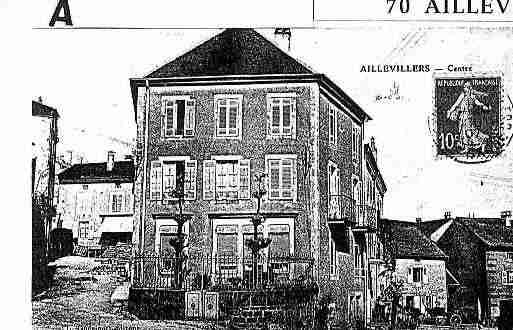 Ville de AILLEVILLERSETLYAUMONT Carte postale ancienne