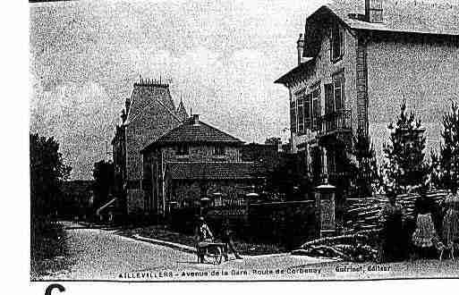 Ville de AILLEVILLERSETLYAUMONT Carte postale ancienne