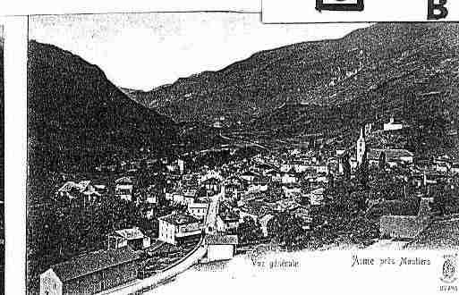 Ville de AIME Carte postale ancienne