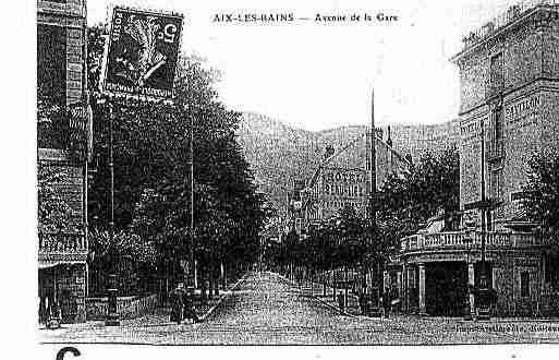 Ville de AIXLESBAINS Carte postale ancienne