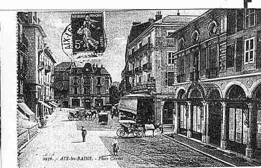 Ville de AIXLESBAINS Carte postale ancienne