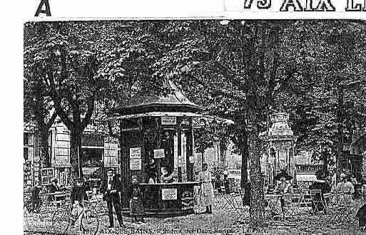 Ville de AIXLESBAINS Carte postale ancienne