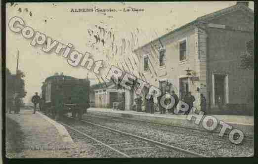 Ville de ALBENS Carte postale ancienne