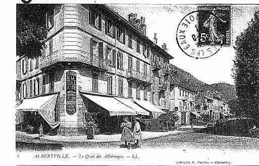 Ville de ALBERTVILLE Carte postale ancienne