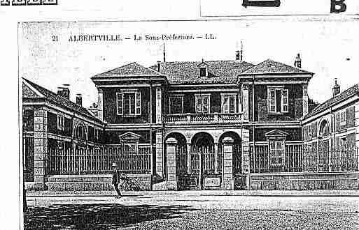 Ville de ALBERTVILLE Carte postale ancienne