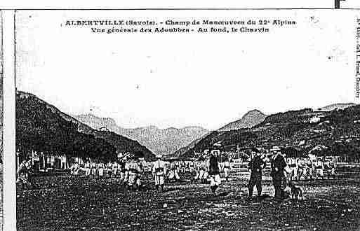 Ville de ALBERTVILLE Carte postale ancienne