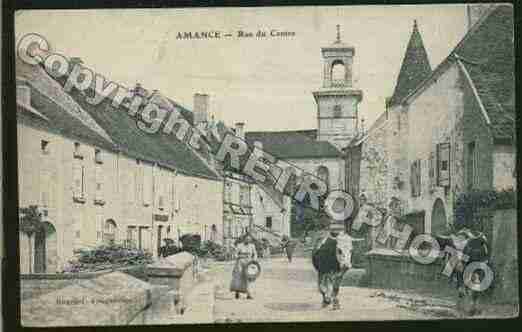 Ville de AMANCE Carte postale ancienne