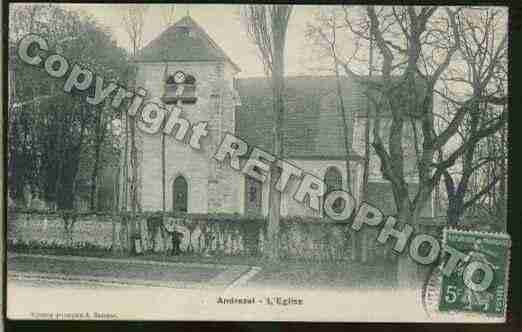 Ville de ANDREZEL Carte postale ancienne