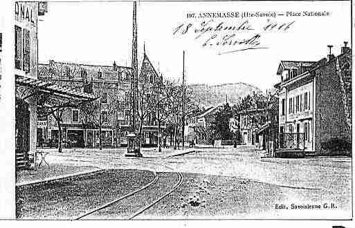 Ville de ANNEMASSE Carte postale ancienne