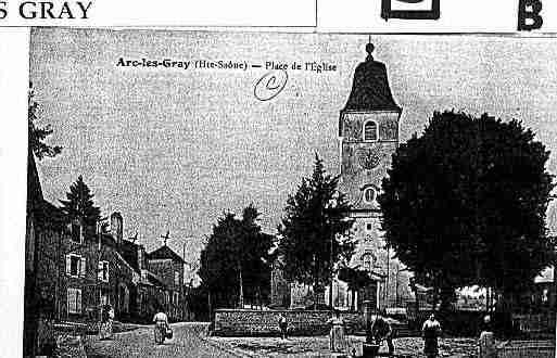 Ville de ARCLESGRAY Carte postale ancienne