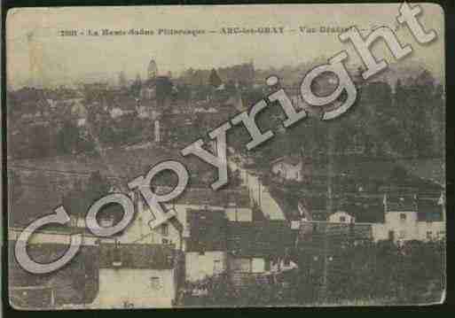 Ville de ARCLESGRAY Carte postale ancienne