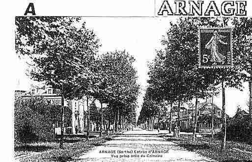 Ville de ARNAGE Carte postale ancienne