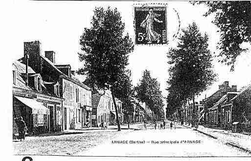 Ville de ARNAGE Carte postale ancienne