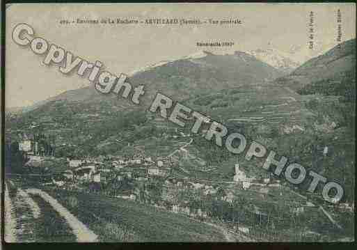 Ville de ARVILLARD Carte postale ancienne