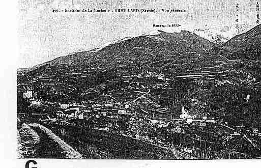 Ville de ARVILLARD Carte postale ancienne