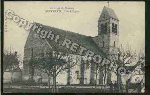 Ville de AUFFERVILLE Carte postale ancienne