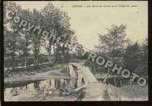 Ville de AUTUN Carte postale ancienne