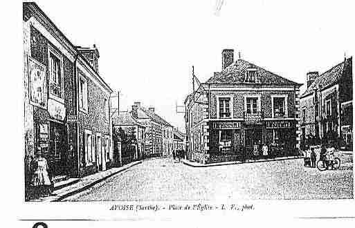 Ville de AVOISE Carte postale ancienne