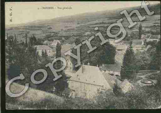 Ville de BAIGNES Carte postale ancienne