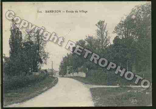 Ville de BARBIZON Carte postale ancienne