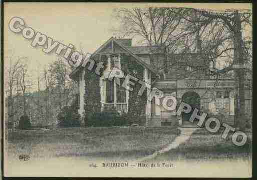 Ville de BARBIZON Carte postale ancienne