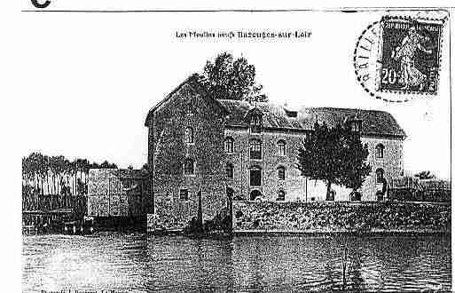 Ville de BAZOUGESSURLELOIR Carte postale ancienne