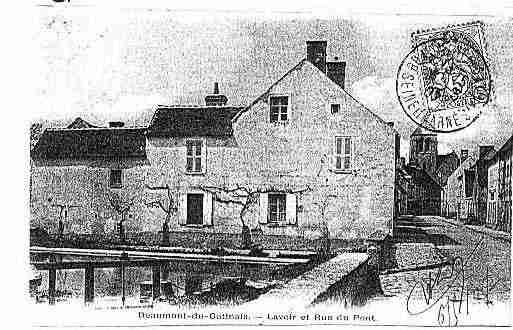 Ville de BEAUMONTDUGATINAIS Carte postale ancienne