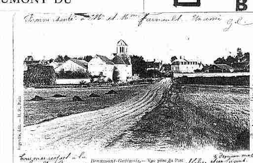 Ville de BEAUMONTDUGATINAIS Carte postale ancienne