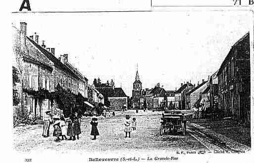 Ville de BELLEVESVRE Carte postale ancienne