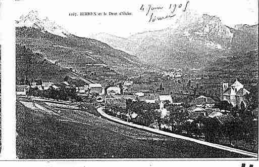 Ville de BERNEX Carte postale ancienne