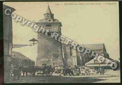 Ville de BESSESURBRAYE Carte postale ancienne