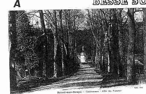 Ville de BESSESURBRAYE Carte postale ancienne