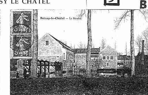 Ville de BOISSYLECHATEL Carte postale ancienne