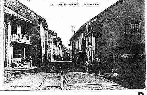 Ville de BONNE Carte postale ancienne