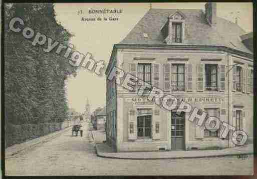 Ville de BONNETABLE Carte postale ancienne